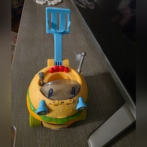 Imaginext Spongebob Squarepants Krabby Patty Wagon Hamburger Car Toy 2013